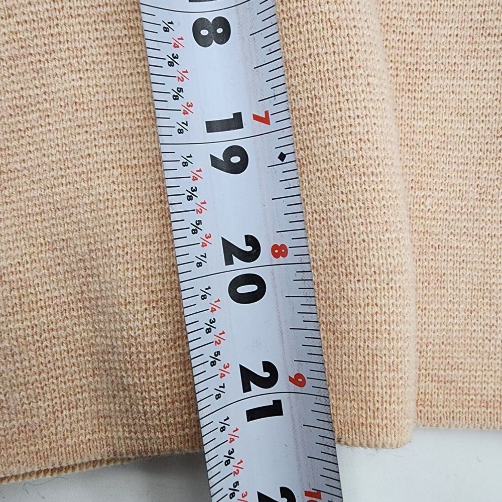 J Crew Cardigan Sweater Cecile Relaxed Blazer Women L Peach Soft Knit Wool Blend - Picture 8 of 9